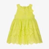 Mayoral Girls Green Cotton Dress