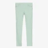 Mayoral Girls Green Cotton Jeggings