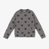 Mayoral Girls Grey Heart Sweatshirt