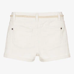 Mayoral Girls Ivory Denim Shorts -Deals Whimsy Collection Store mayoral girls ivory denim shorts 445704 6d154e444388d4bb961f0b6e2a4844f51630b352