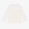 Mayoral Girls Ivory Turtleneck Top