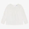 Mayoral Girls Ivory Viscose Blouse