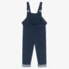 Mayoral Girls Navy Blue Dungarees