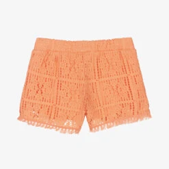 Mayoral Girls Pale Orange Crochet Cotton Shorts -Deals Whimsy Collection Store mayoral girls pale orange crochet cotton shorts 496806 fe999f1eb37af979e4c034bdde7816787d23280c