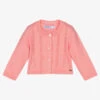 Mayoral Girls Pink Knitted Cardigan