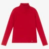 Mayoral Girls Red Roll Neck Top