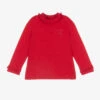 Mayoral Girls Red Turtleneck Top