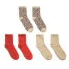 Mayoral Orange Assorted Socks (3 Pack)