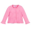 Mayoral Pink Cotton Cardigan