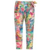 Mayoral Pink Floral Crêpe Trousers