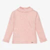 Mayoral Pink Turtle Neck Top
