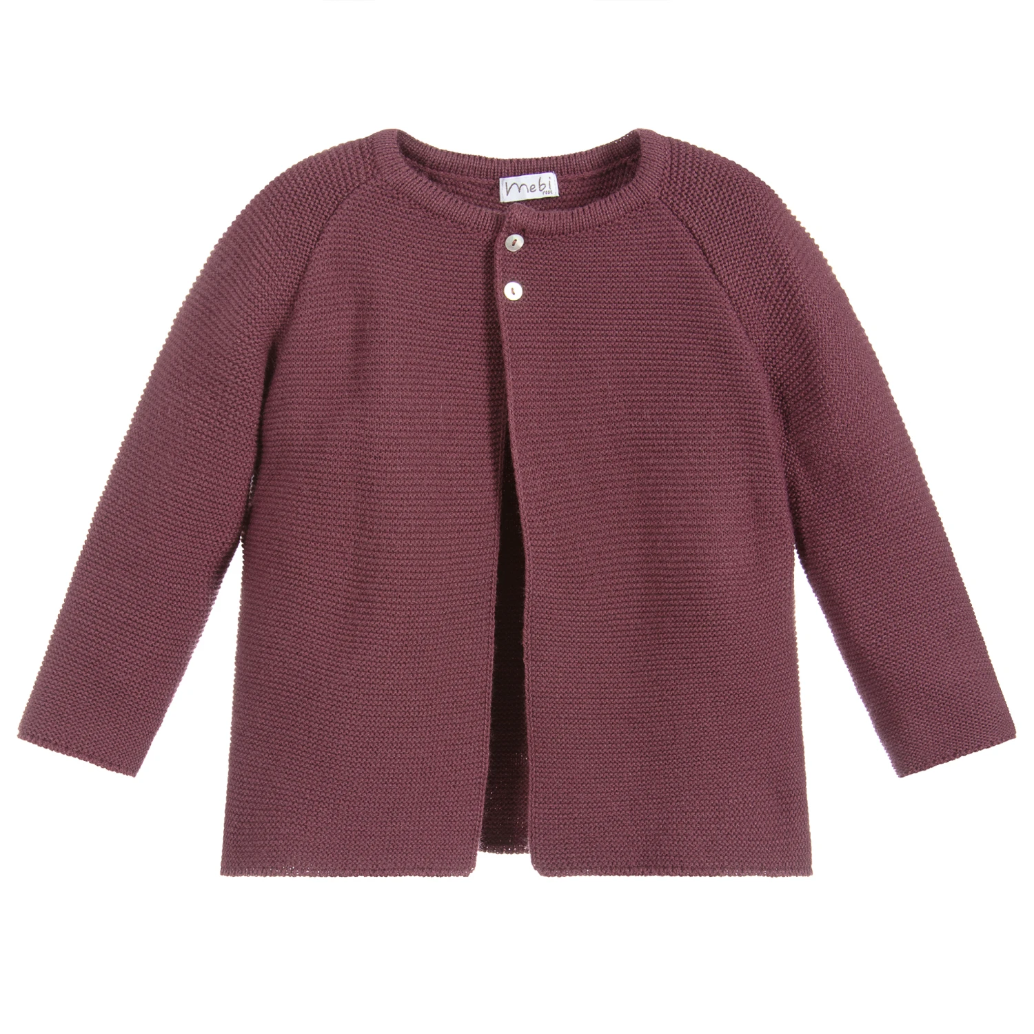 Mebi Dark Red Knitted Cardigan 1 Mebi Dark Red Knitted Cardigan