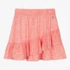 Michael Kors Kids Girls Red Floral Skirt
