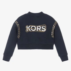 Michael Kors Kids Girls Blue Logo Zip-Up Top -Deals Whimsy Collection Store michael kors kids girls blue logo zip up top 501312 927066cb7428d47d9f926da8fe1e97d2586d44df