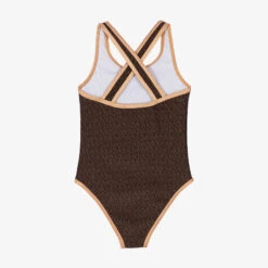 Michael Kors Kids Girls Brown Logo Swimsuit 3 Michael Kors Kids Girls Brown Logo Swimsuit -Deals Whimsy Collection Store michael kors kids girls brown logo swimsuit 501291 0991f14ee4c0fc3fe3e7110aec9e33e1659ae2ab