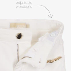 Michael Kors Kids Girls Ivory Cotton Denim Jeans -Deals Whimsy Collection Store michael kors kids girls ivory cotton denim jeans 501348 017ec128b4211bde43d1b38f435cd0a74231e4f0