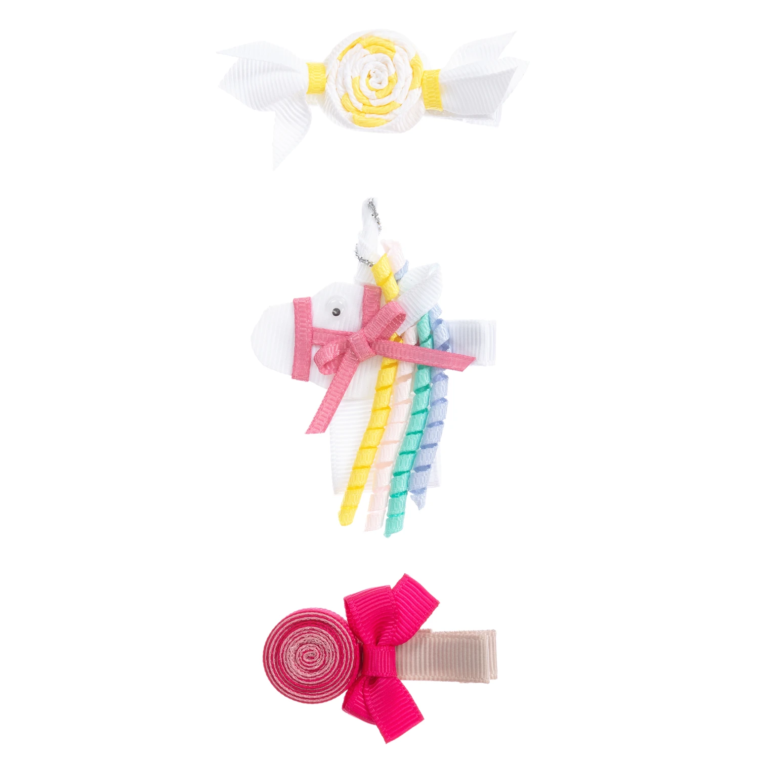 Milledeux Unicorn Hairclips (3 Pack) 1 Milledeux Unicorn Hairclips (3 Pack)