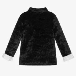 Mini Rodini Girls Black Velour Top -Deals Whimsy Collection Store mini rodini girls black velour top 421931 a9d695b5362ee3389f8d2bcaebe968748030d4c1