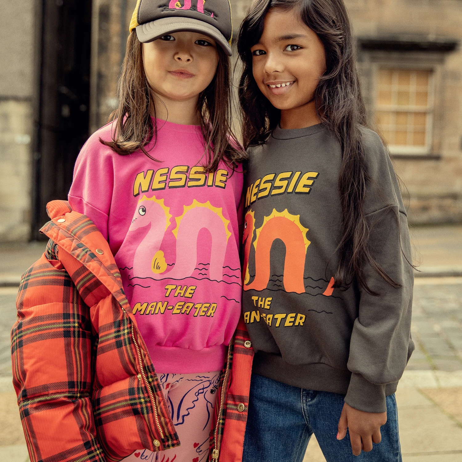 Mini Rodini Girls Pink Cotton Unicorn Leggings 2 Mini Rodini Girls Pink Cotton Unicorn Leggings - Image 2