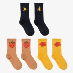 Mini Rodini Organic Cotton Socks (3 Pack)