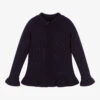 Miranda Girls Blue Knit Roll Neck