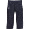 Miss Blumarine Navy Blue Wool Trousers