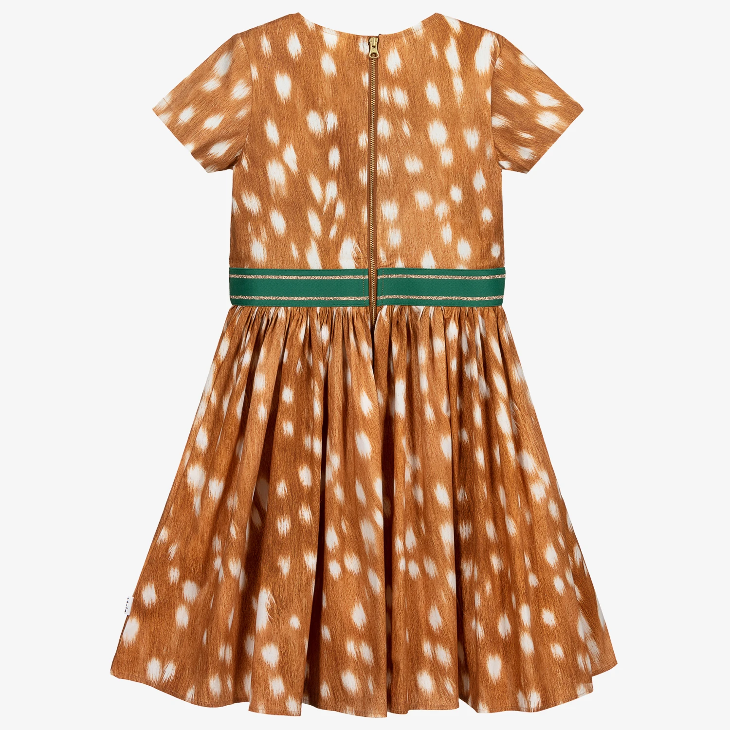 Molo Beige Organic Cotton Dress 3 Molo Beige Organic Cotton Dress - Image 3