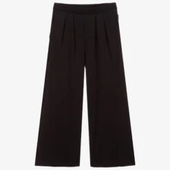 Molo Black Wide Leg Trousers