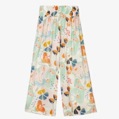 Molo Blue & Pink Viscose Culottes