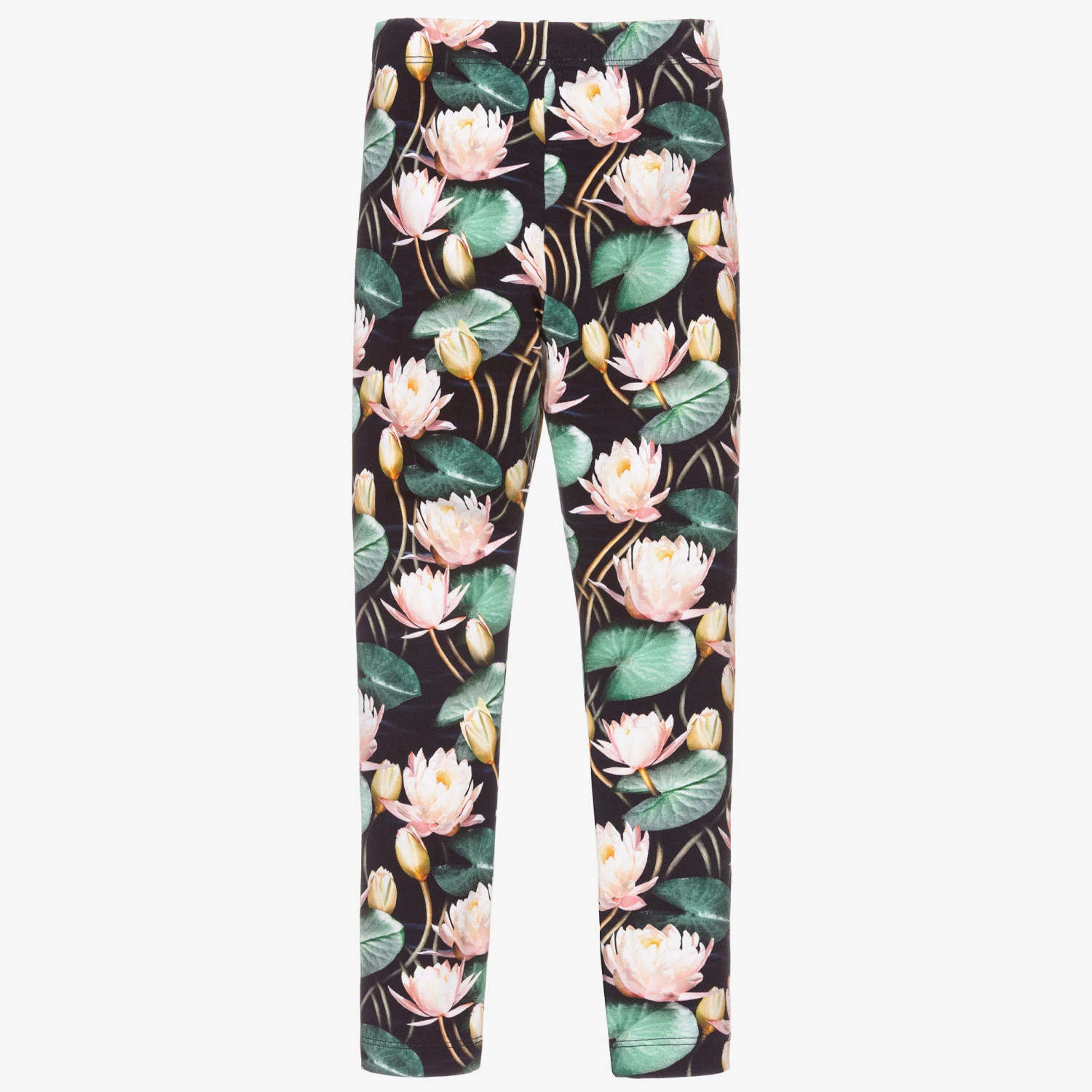 Molo Floral Organic Cotton Leggings 2 Molo Floral Organic Cotton Leggings - Image 2