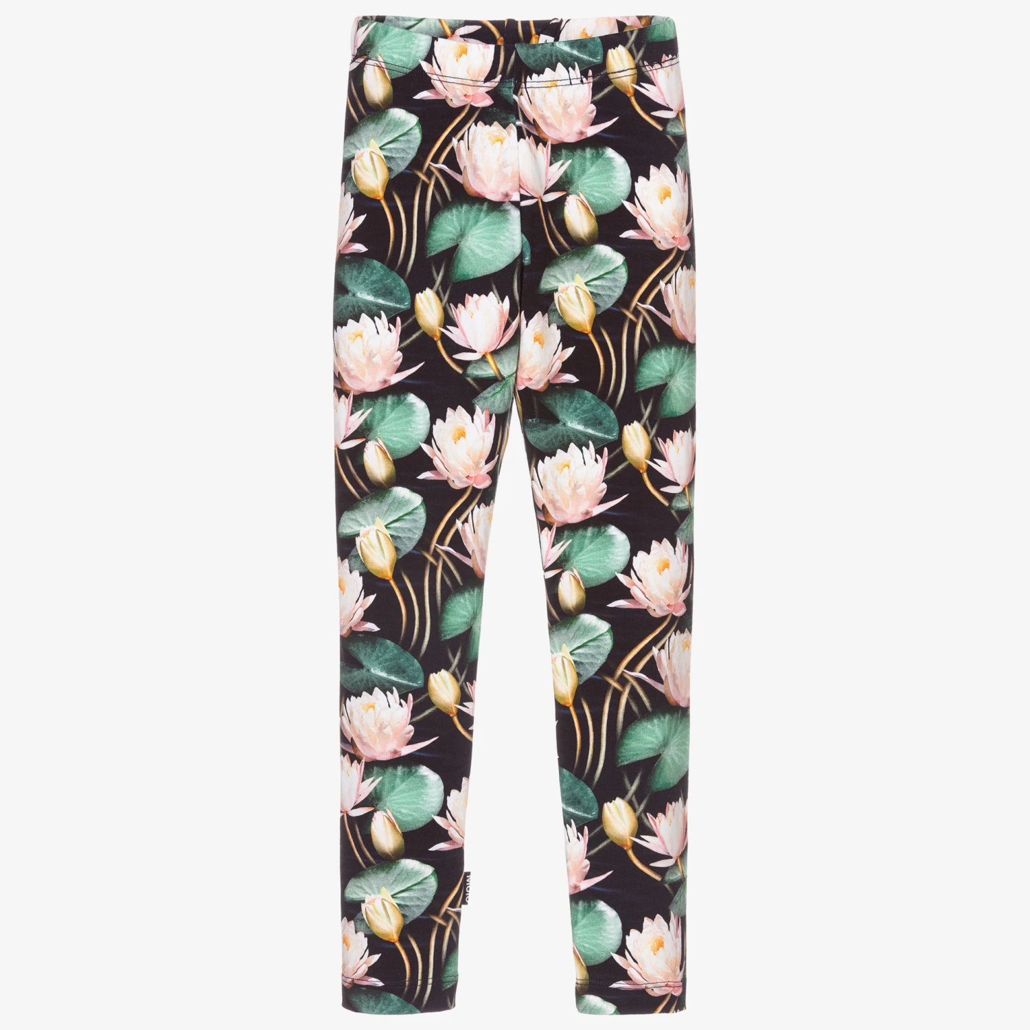 Molo Floral Organic Cotton Leggings 1 Molo Floral Organic Cotton Leggings