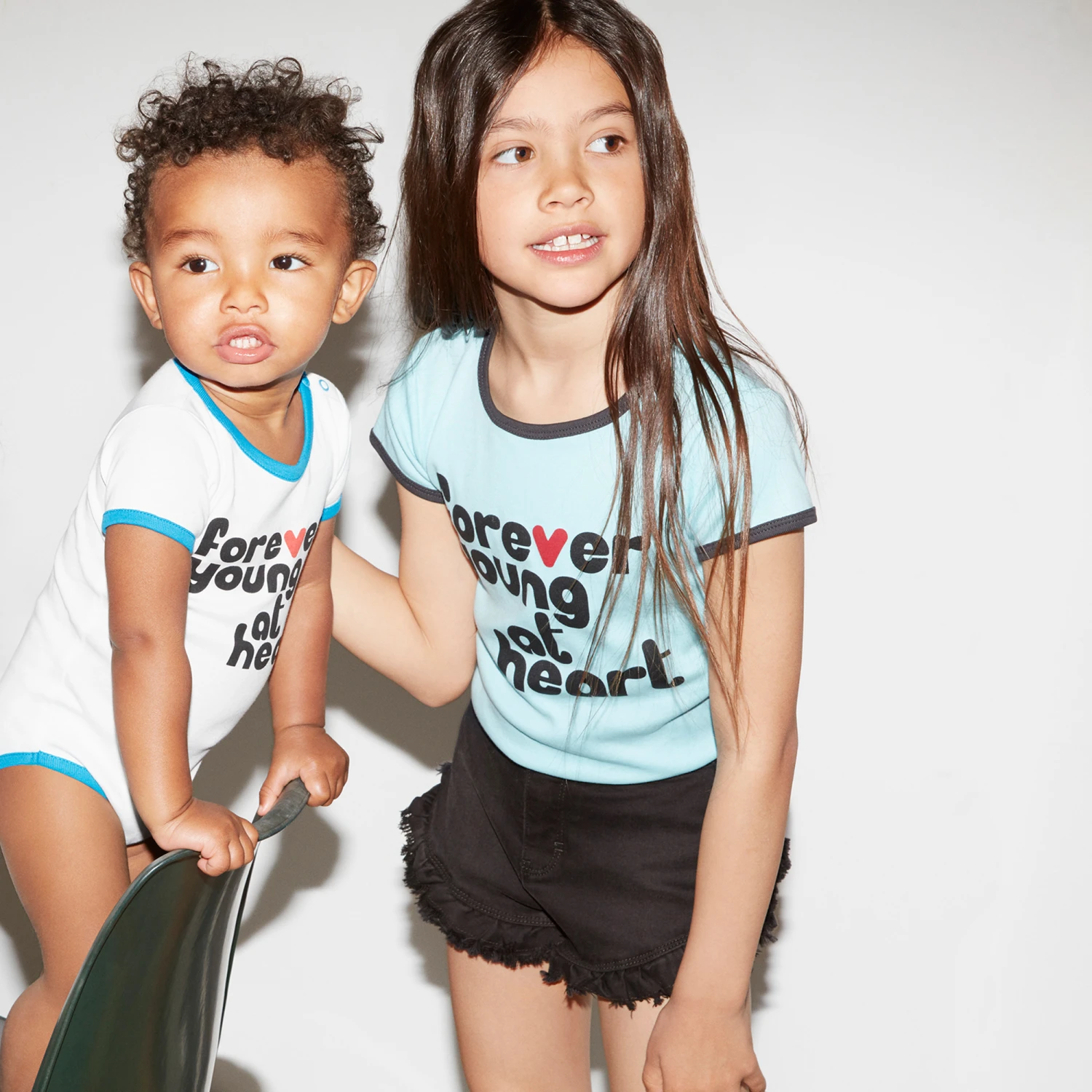 Molo Girls Black Denim Shorts 2 Molo Girls Black Denim Shorts - Image 2