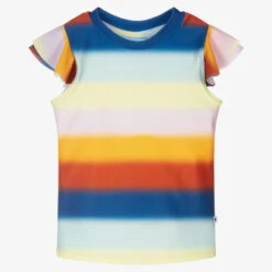 Molo Girls Rainbow Swim Top (UPF 50+)