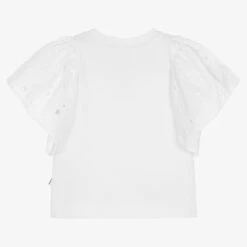 Molo Girls White Cotton Broderie Anglaise T-Shirt 3 Molo Girls White Cotton Broderie Anglaise T-Shirt -Deals Whimsy Collection Store molo girls white cotton broderie anglaise t shirt 482373 038ac4b7b6837fbc1186d16b54576a14ad1b00d0