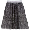 Molo Grey Stars Glitter Skirt