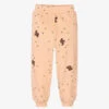 Molo Pink Squirrel Cotton Joggers