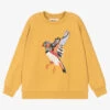 Molo Yellow Bird Cotton Sweatshirt