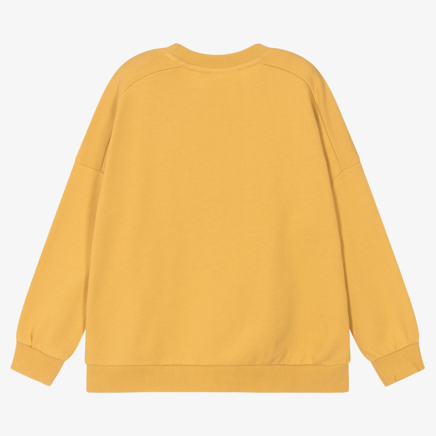 Molo Yellow Bird Cotton Sweatshirt 2 Molo Yellow Bird Cotton Sweatshirt - Image 2