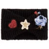 Monnalisa Black Badge Knitted Headband