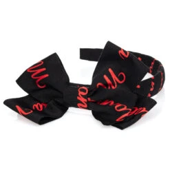 Monnalisa Black & Red Logo Hairband 6 Monnalisa Black & Red Logo Hairband -Deals Whimsy Collection Store monnalisa black red logo hairband 341330 8b6d6cd8e259eade344529cfe1e8550ab3950541