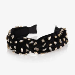 Monnalisa Black Velvet Rhinestone Hairband -Deals Whimsy Collection Store monnalisa black velvet rhinestone hairband 471115 2f0d7f3b0411b2d446208ec475408f58f75d1848
