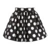 Monnalisa Black & White Spot Skirt