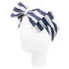 Monnalisa Blue & White Striped Headband