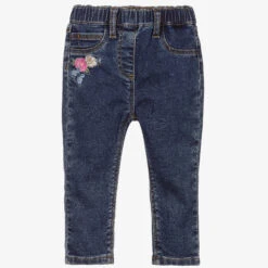 Monnalisa Dark Blue Disney Jeggings