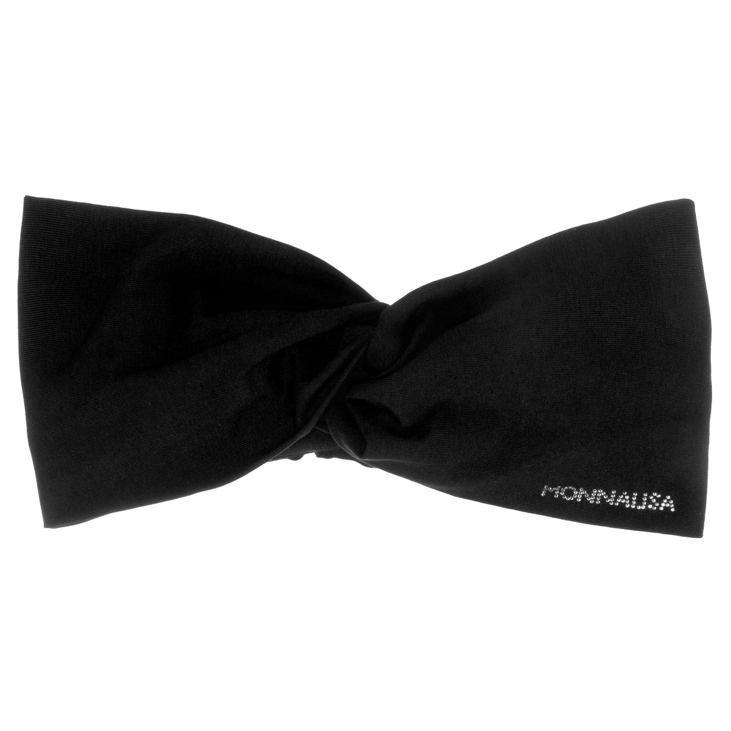 Monnalisa Girls Black Cotton Headband 1 Monnalisa Girls Black Cotton Headband