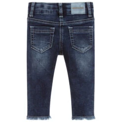 Monnalisa Bebé Girls Blue Daisy Denim Jeans -Deals Whimsy Collection Store monnalisa girls blue daisy denim jeans 253863 3ae8e4aad9262bc7479a47ece6f2b57a01be3ecf