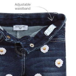 Monnalisa Bebé Girls Blue Daisy Denim Jeans -Deals Whimsy Collection Store monnalisa girls blue daisy denim jeans 253863 931c7723b893bd4ee8732f0eddcae3264cd5dc3e