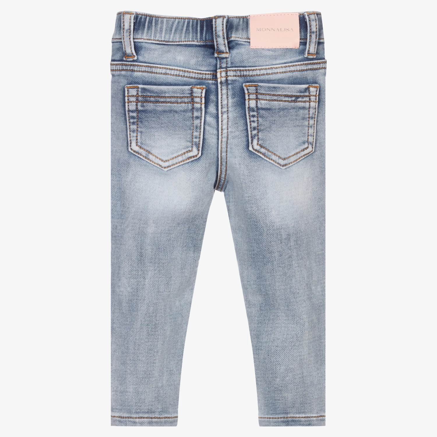 Monnalisa Girls Blue Disney Jeans 3 Monnalisa Girls Blue Disney Jeans - Image 3