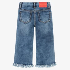 Monnalisa Girls Blue Embroidered & Frayed Denim Jeans -Deals Whimsy Collection Store monnalisa girls blue embroidered frayed denim jeans 483845 acba07c15e8e3a3a5fe48fae74dc9a82b7f785f8