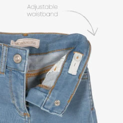 Monnalisa Girls Blue Frill Cotton Denim Jeans -Deals Whimsy Collection Store monnalisa girls blue frill cotton denim jeans 503361 0d811f14e7d8424ea8c78528d114d856c8ff2413
